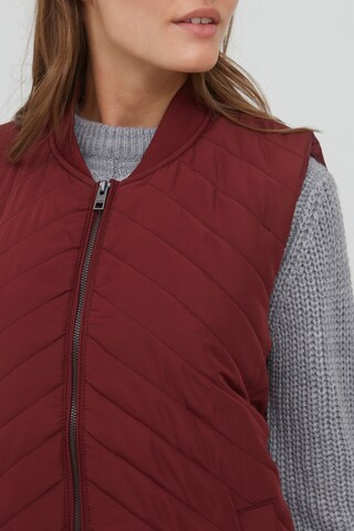 Gilet 'Macy' Oxmo en rouge