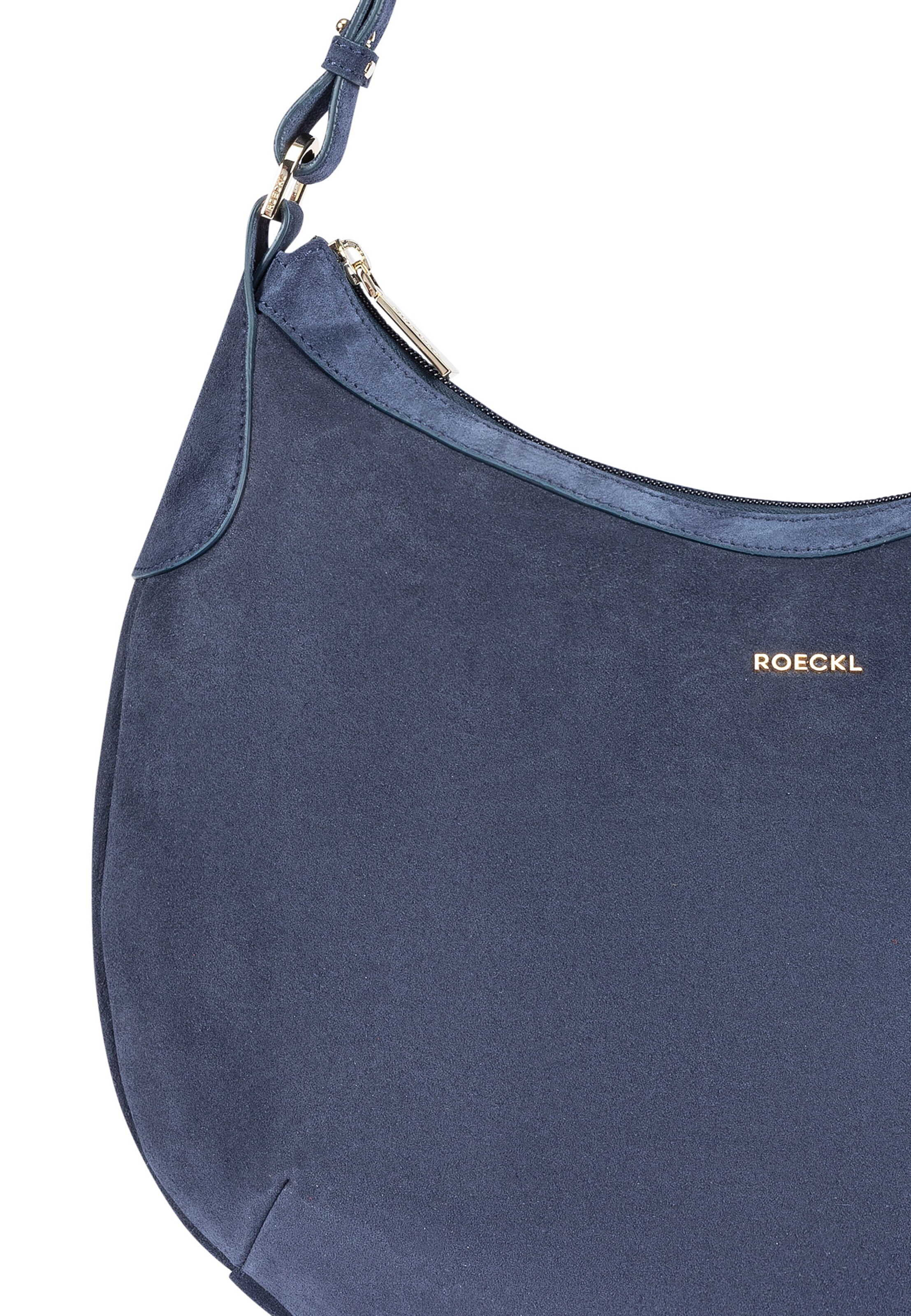 Borsa a spalla 'LIBERTY SCHULTERTASHE VELOUR MEDIUM' di Roeckl in blu