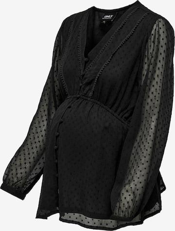 Only Maternity Blouse 'Bettina' in Black: front
