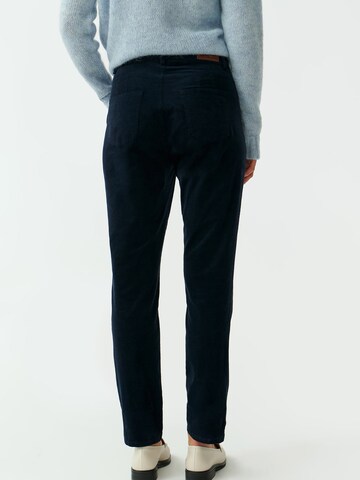 TATUUM Slim fit Trousers 'ZORIA' in Blue
