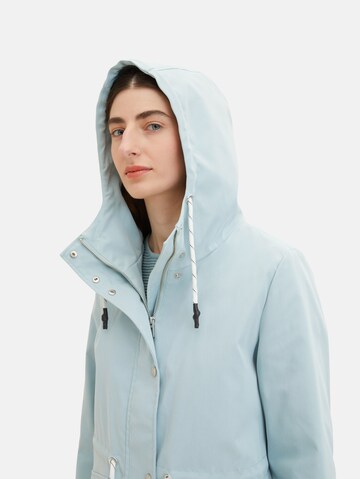 TOM TAILOR Between-Seasons Parka in Blue