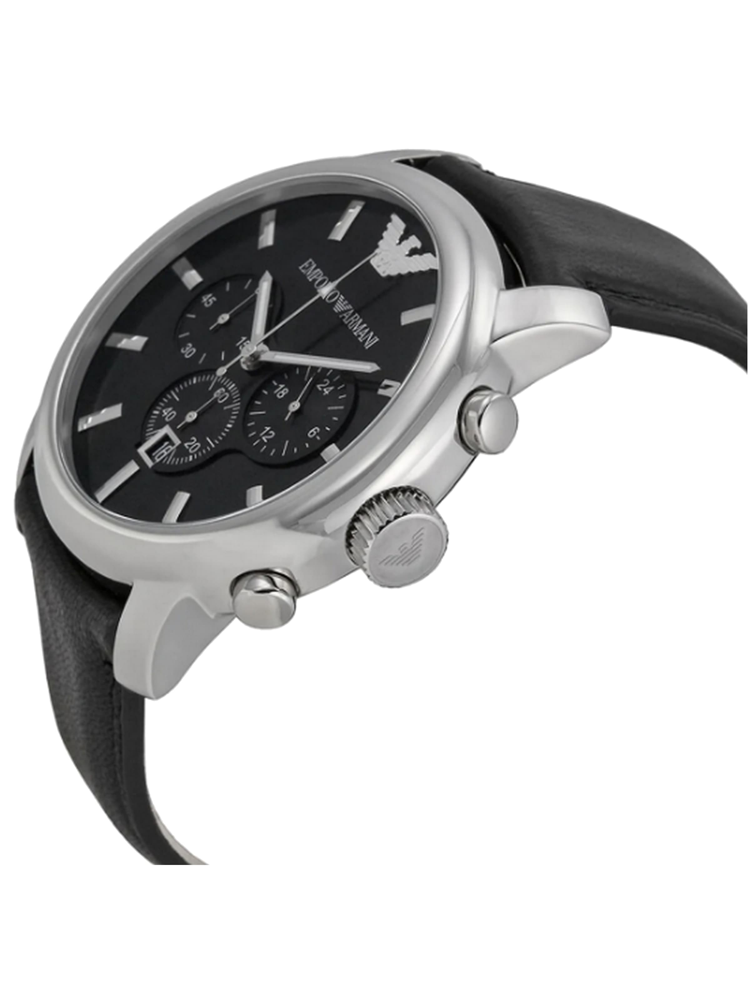 Montre à affichage analogique 'Maximus' Emporio Armani en argent