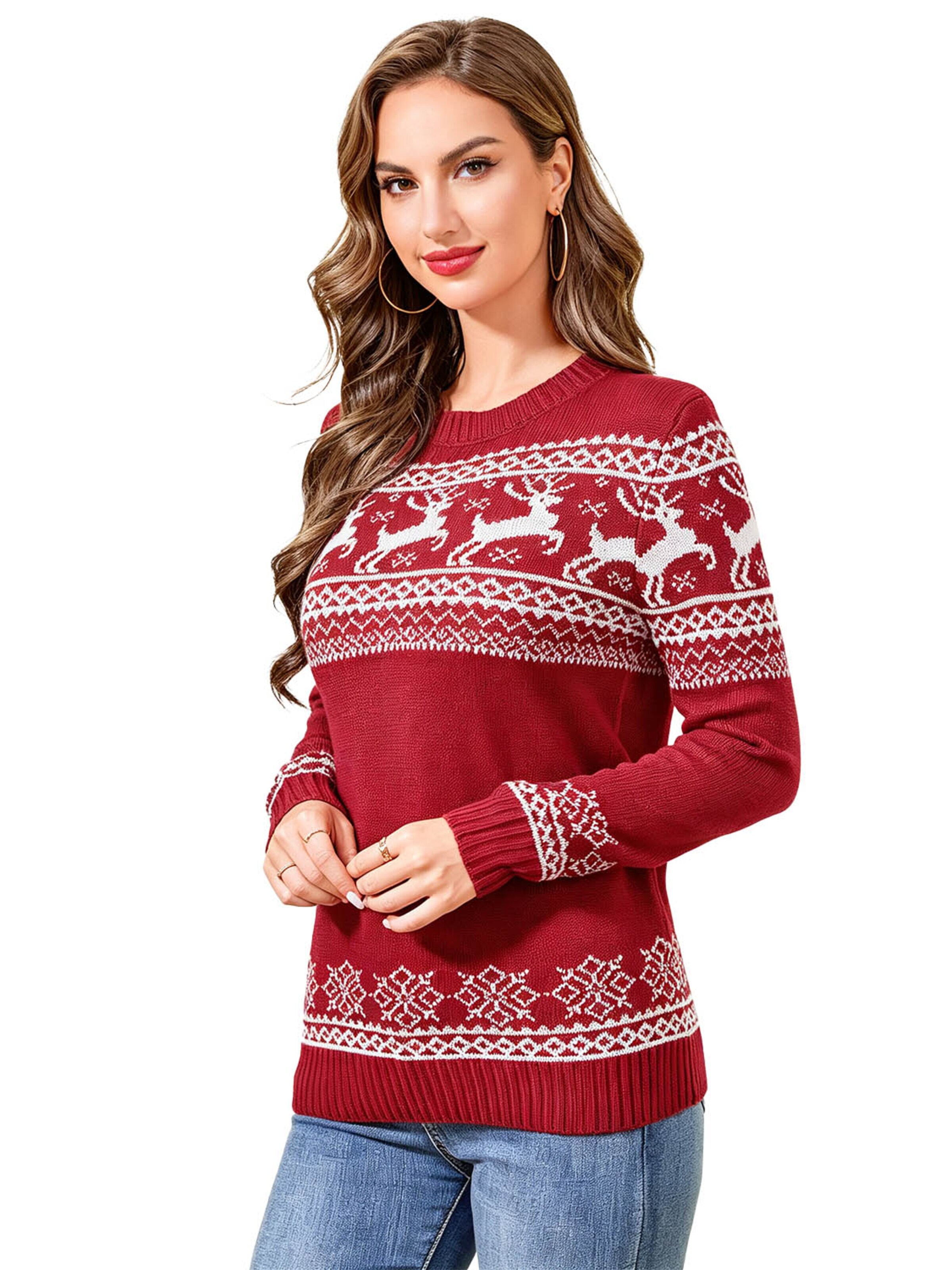 KoJooin Sweater in Red