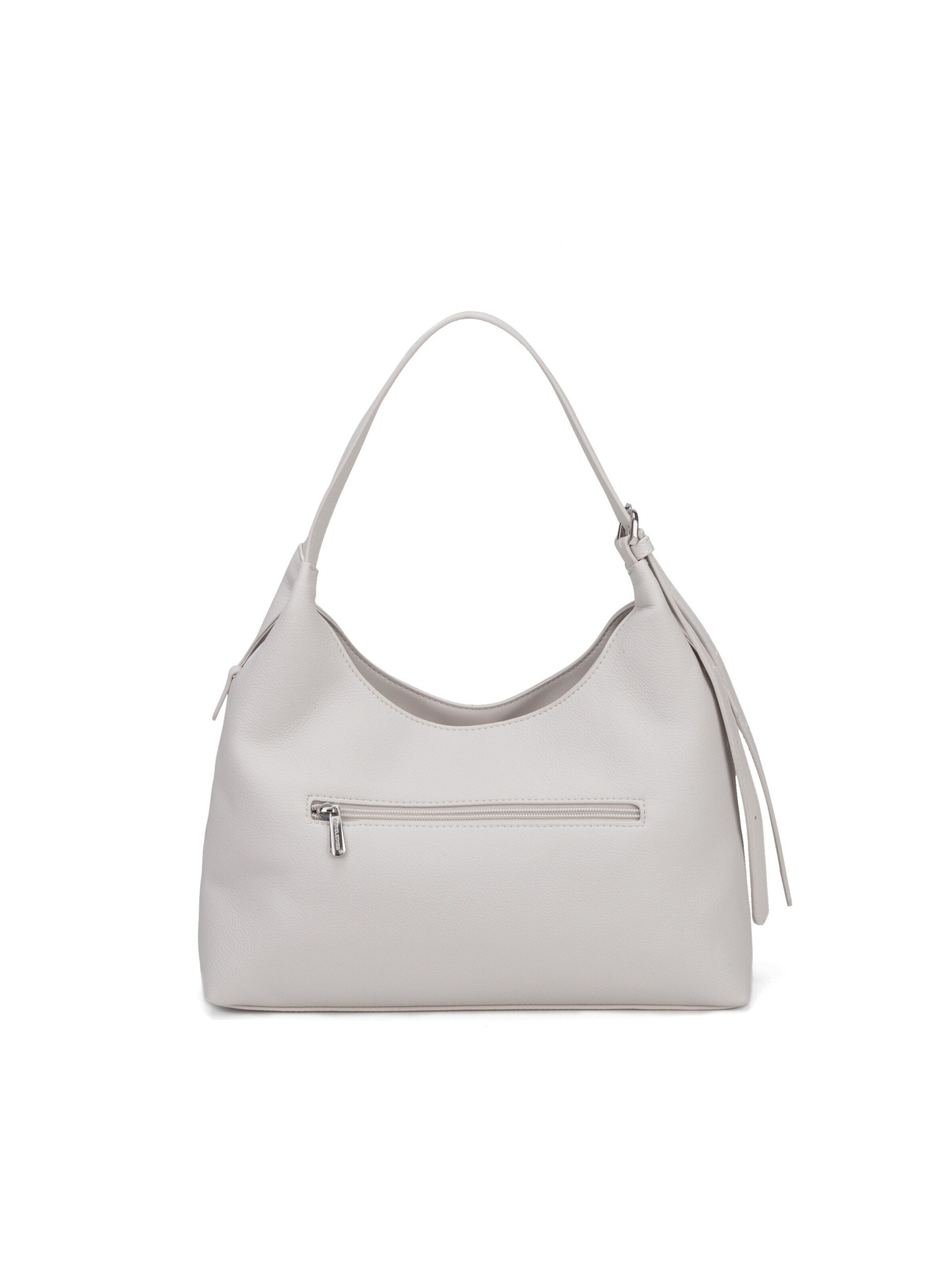 Borsa a spalla 'Borsa a Spalla Hobo David Jones Ecopelle Morbida Zip' di David Jones in beige