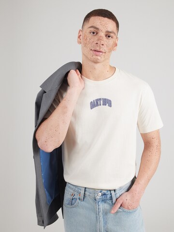 GANTMajica - bež boja: prednji dio