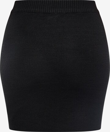 ROCKEASY Skirt in Black: front