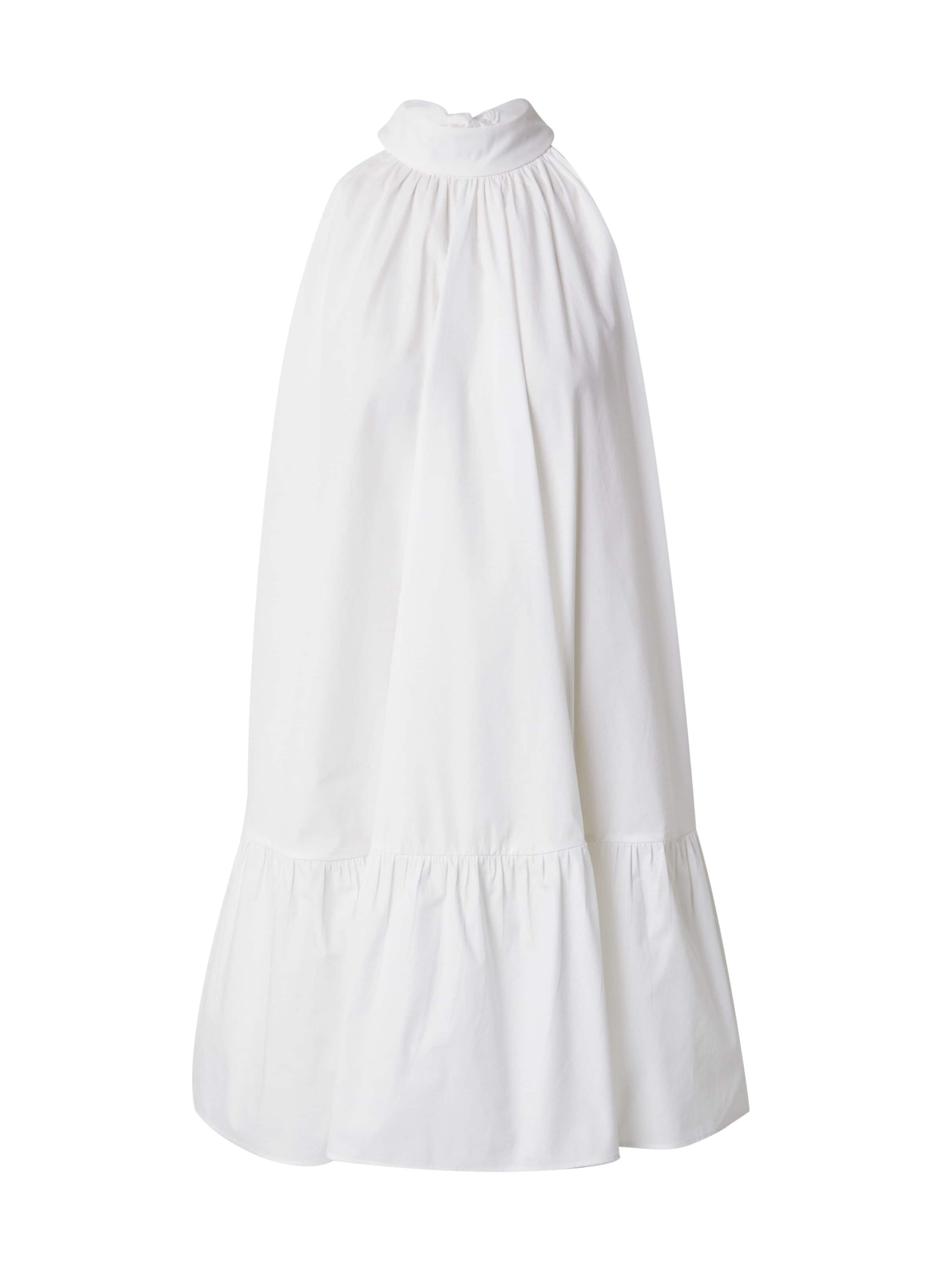 & Other Stories Καλοκαιρινό φόρεμα σε λευκό: μπροστά