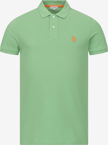 T-Shirt U.S. POLO ASSN. en vert : devant