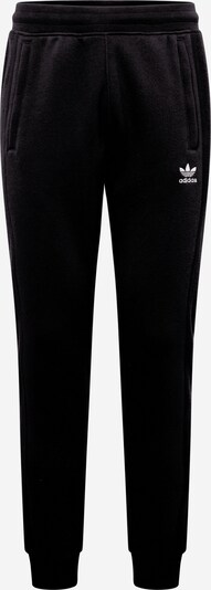 ADIDAS ORIGINALS Pantalon 'Trefoil Essentials+ Reverse Material' en noir, Vue avec produit