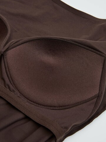 Body 'Body Cleary, integrierte Softcups, verstellbare Träger' di ESOTIQ in marrone