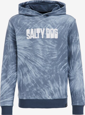 WE Fashion Sweatshirt in Blauw: voorkant