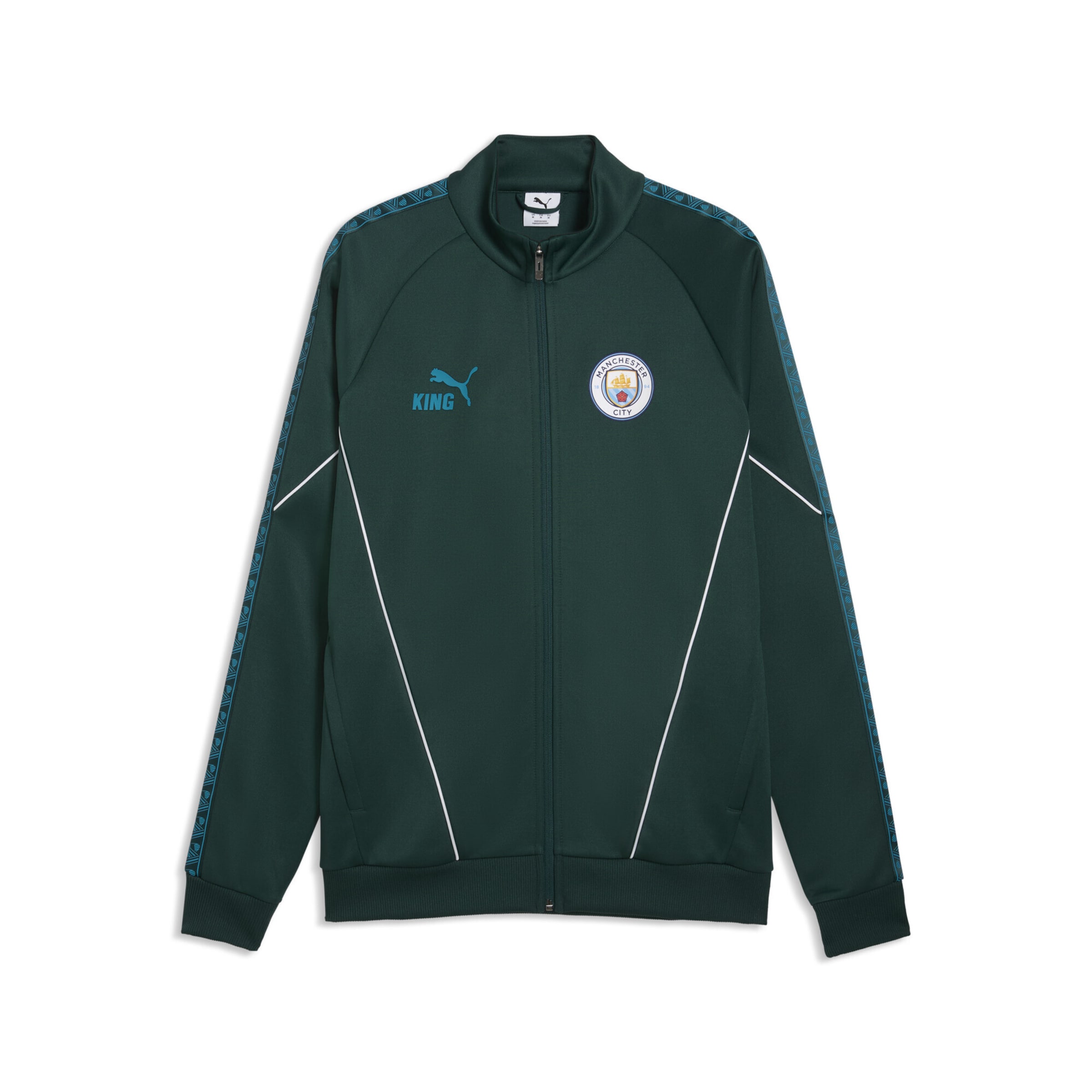 PUMA Athletic Jacket 'Manchester City KING Anthem' in Dark green, Item view