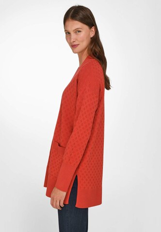 Peter Hahn Sweater 'Cotton' in Red