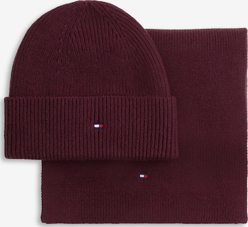 TOMMY HILFIGER Шапка в Красный: спереди