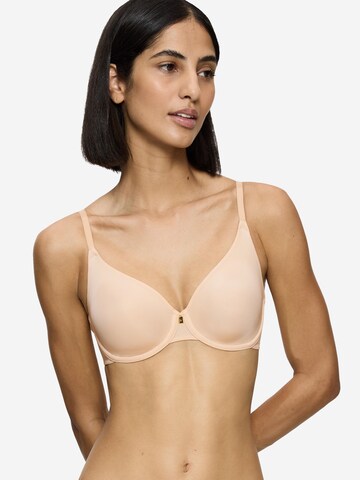 TRIUMPH T-shirt Bra 'Body Make-Up Essentials' in Beige
