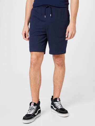 QUIKSILVER Normální Sportovní kalhoty – modrá: přední strana