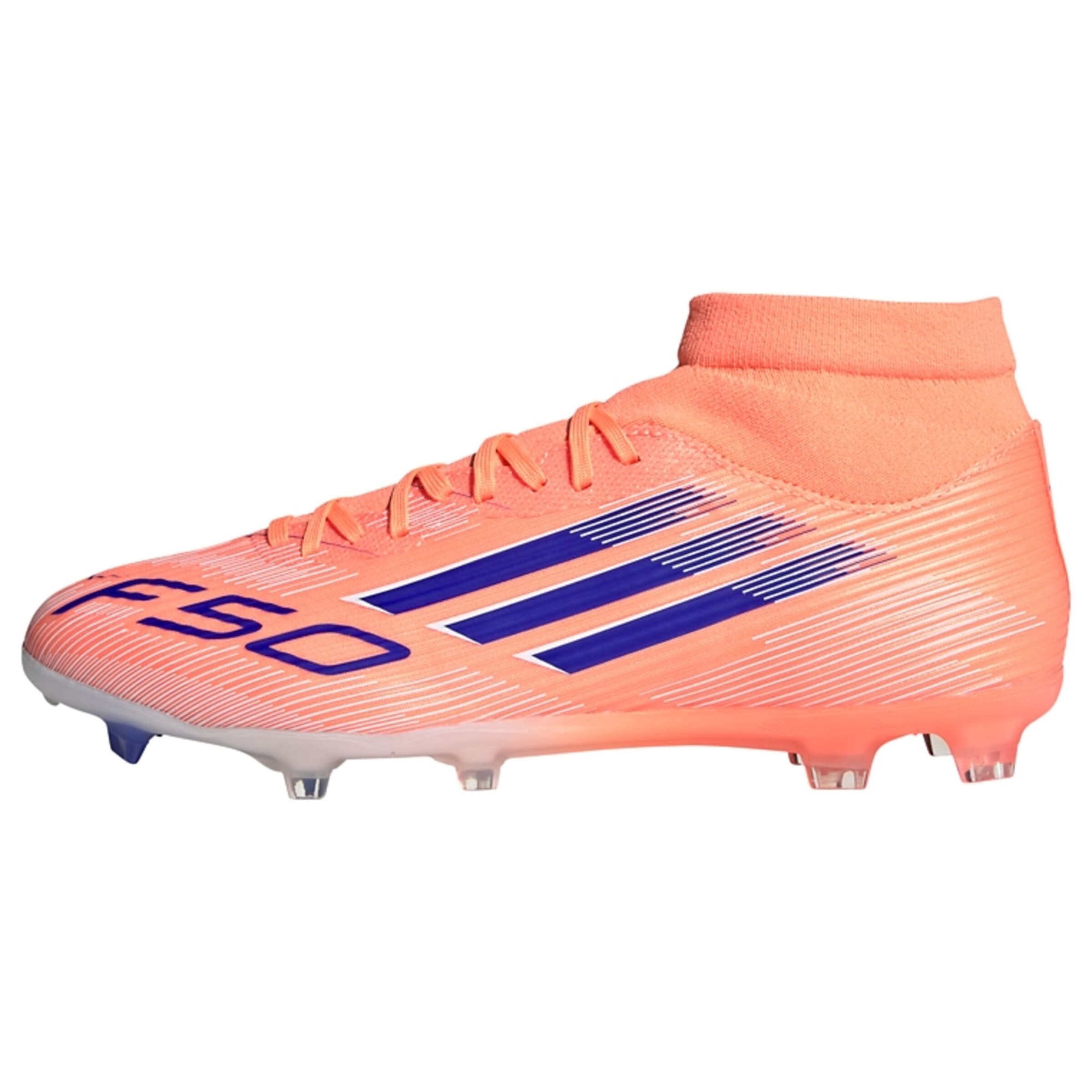 ADIDAS PERFORMANCE Soccer shoe 'F50 League' in Orange: front