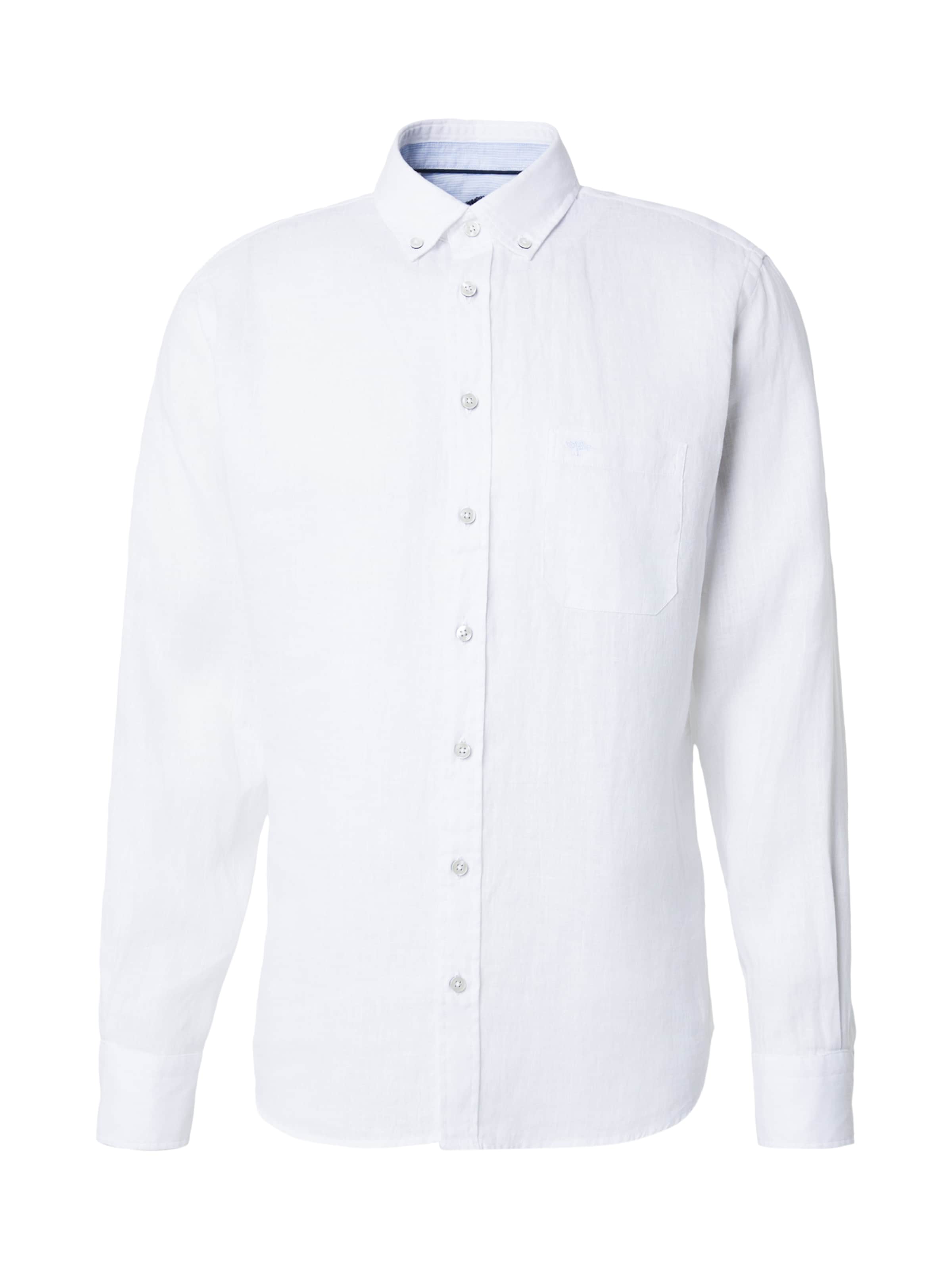 FYNCH-HATTON Klasický střih Košile – bílá: přední strana