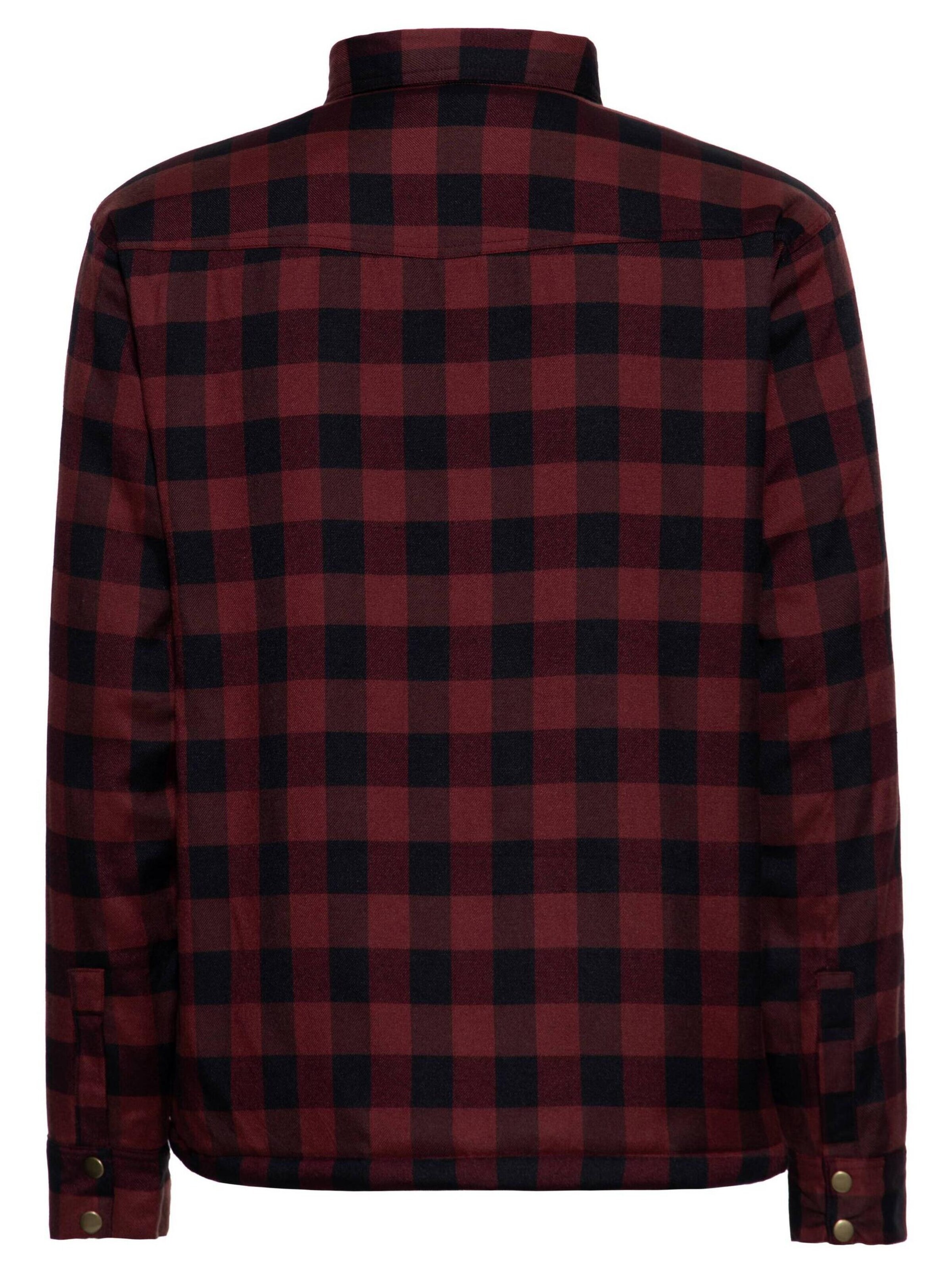 King Kerosin Regular Fit Hemd in Rot