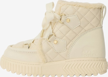 SOREL Ботинки на шнуровке 'ONA ALPINE LUX' в Бежевый: спереди