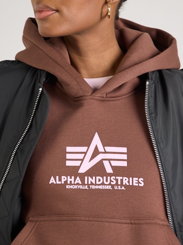 ruda ALPHA INDUSTRIES Megztinis be užsegimo