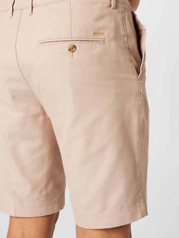 BOSS Black Regular Chino in Beige