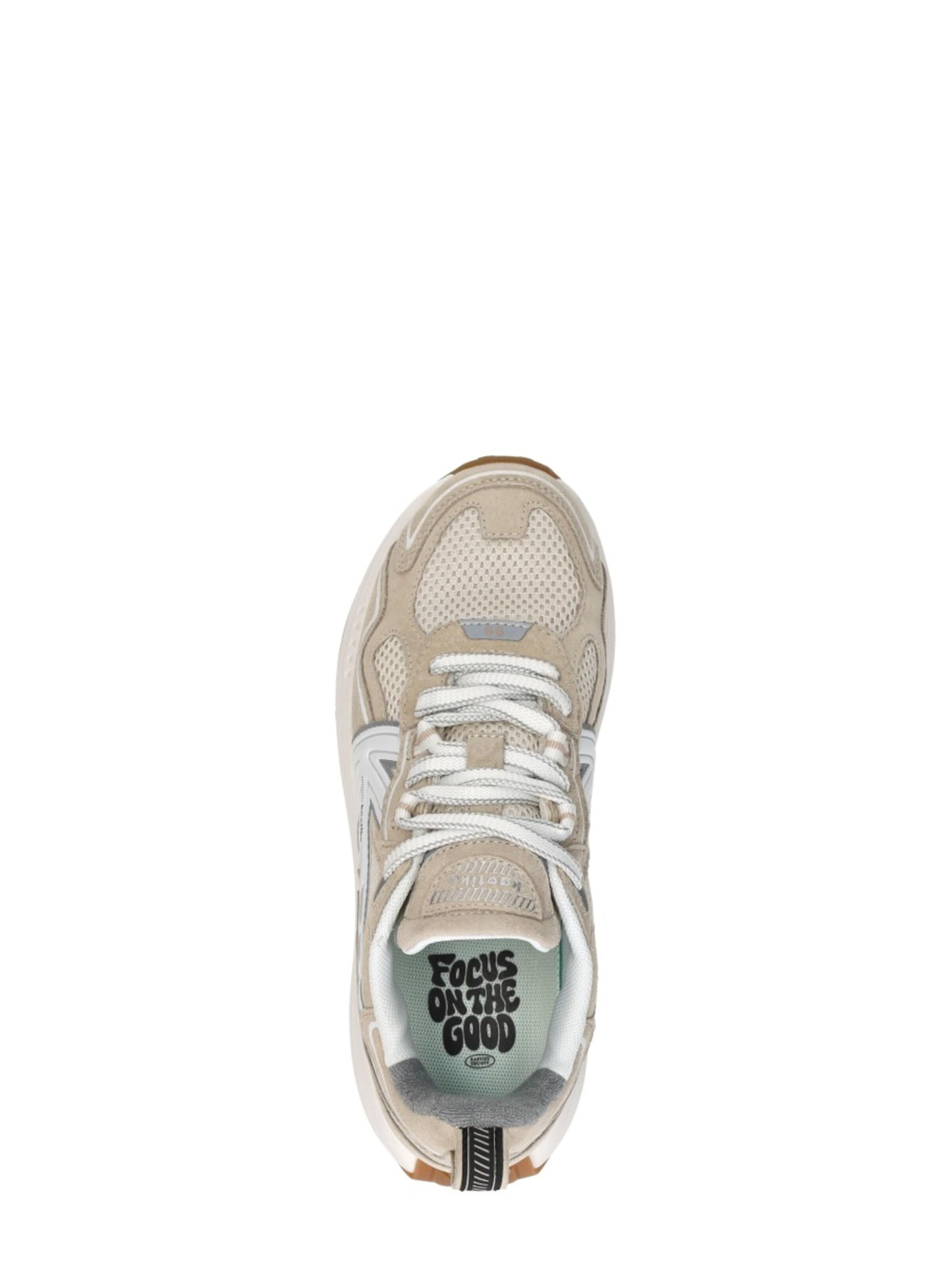 Kaotiko Sneakers laag 'Detroit Tech' in Beige