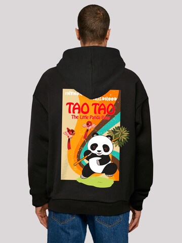 Sweat-shirt 'Tao Tao Heroes of Childhood' F4NT4STIC en noir