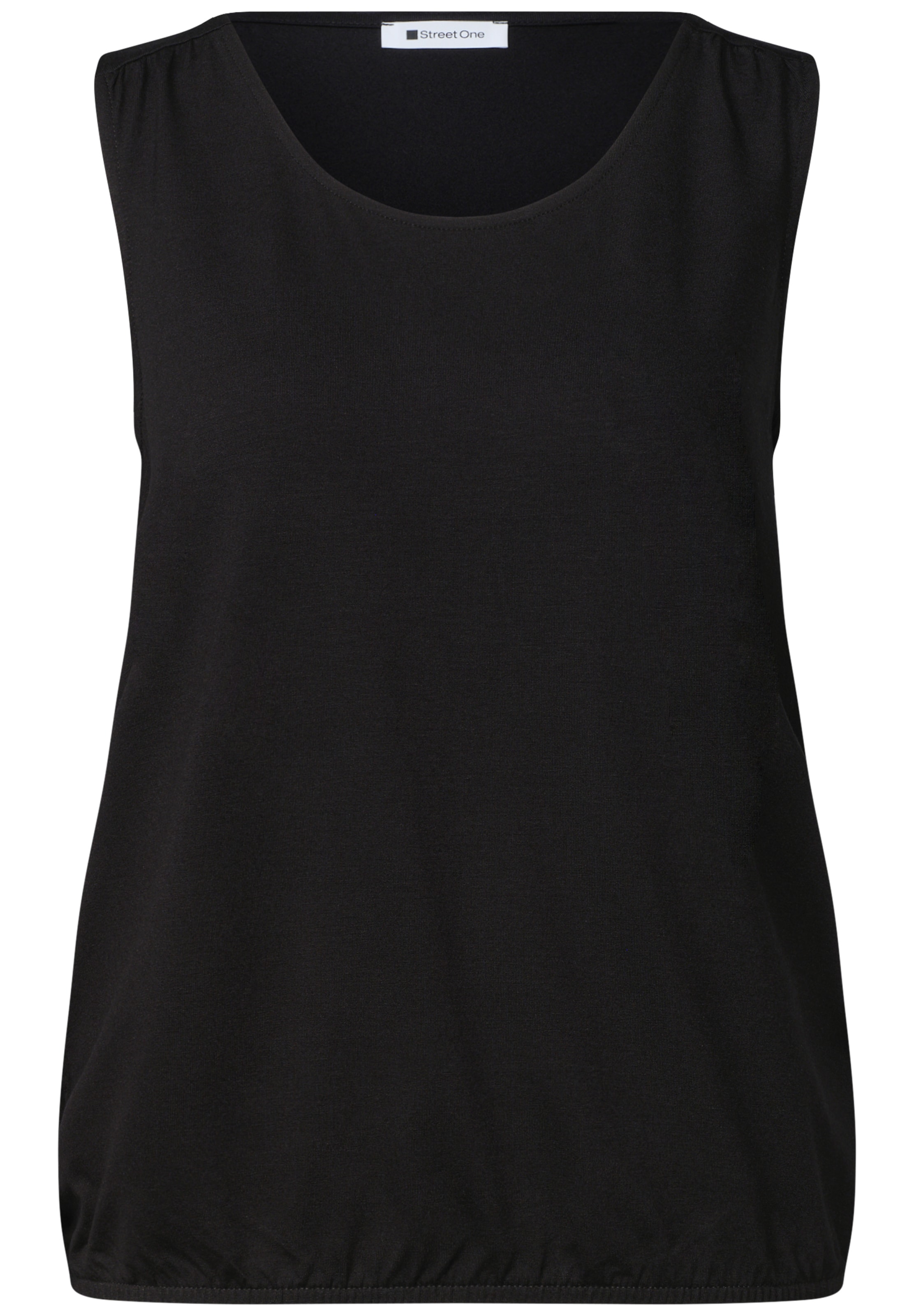 STREET ONE Top in Schwarz: Vorderseite