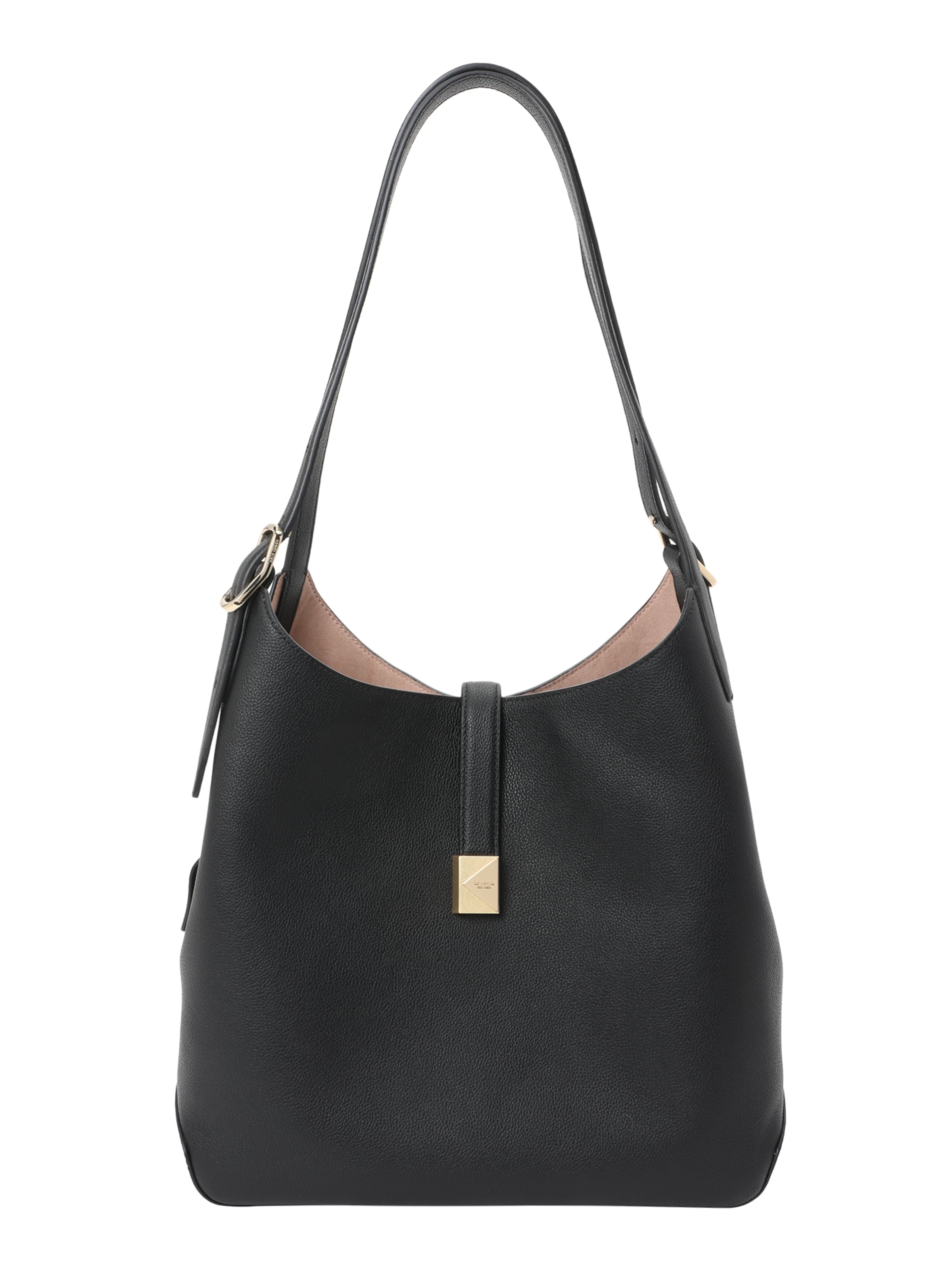 Sac bandoulière 'Deco Large Shoulder Bag' Kate Spade en noir : devant