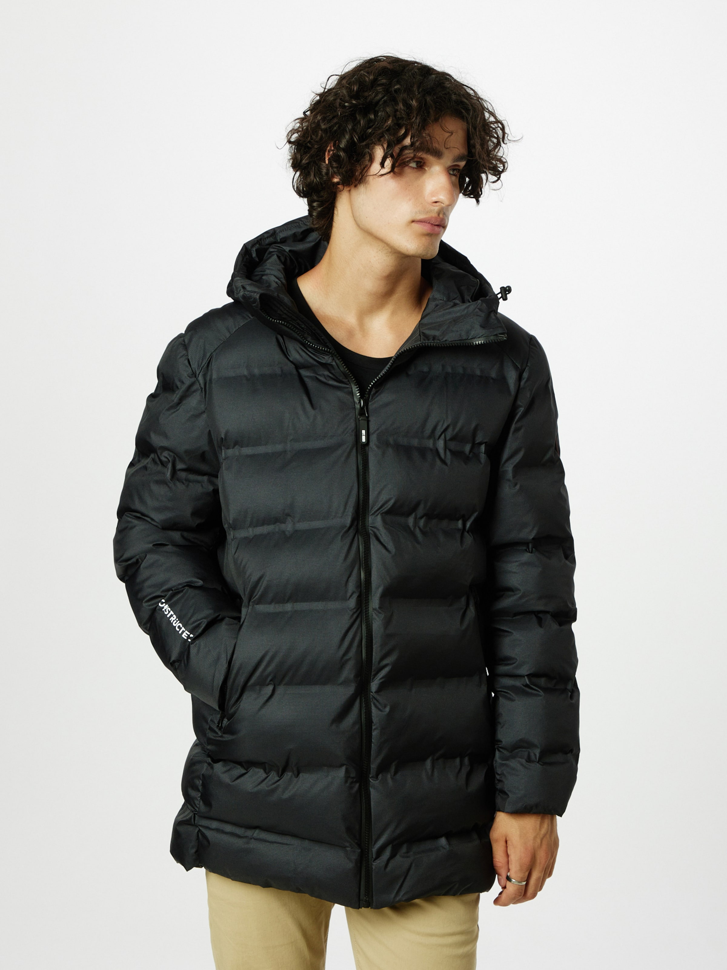 Coupe regular Veste d hiver Banu INDICODE JEANS en Noir ABOUT YOU