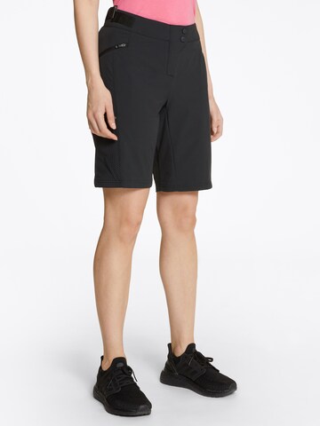 ZIENER Regular Workout Pants 'NEXITA' in Black