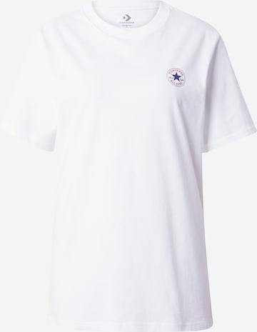 CONVERSE Μπλουζάκι σε λευκό: μπροστά