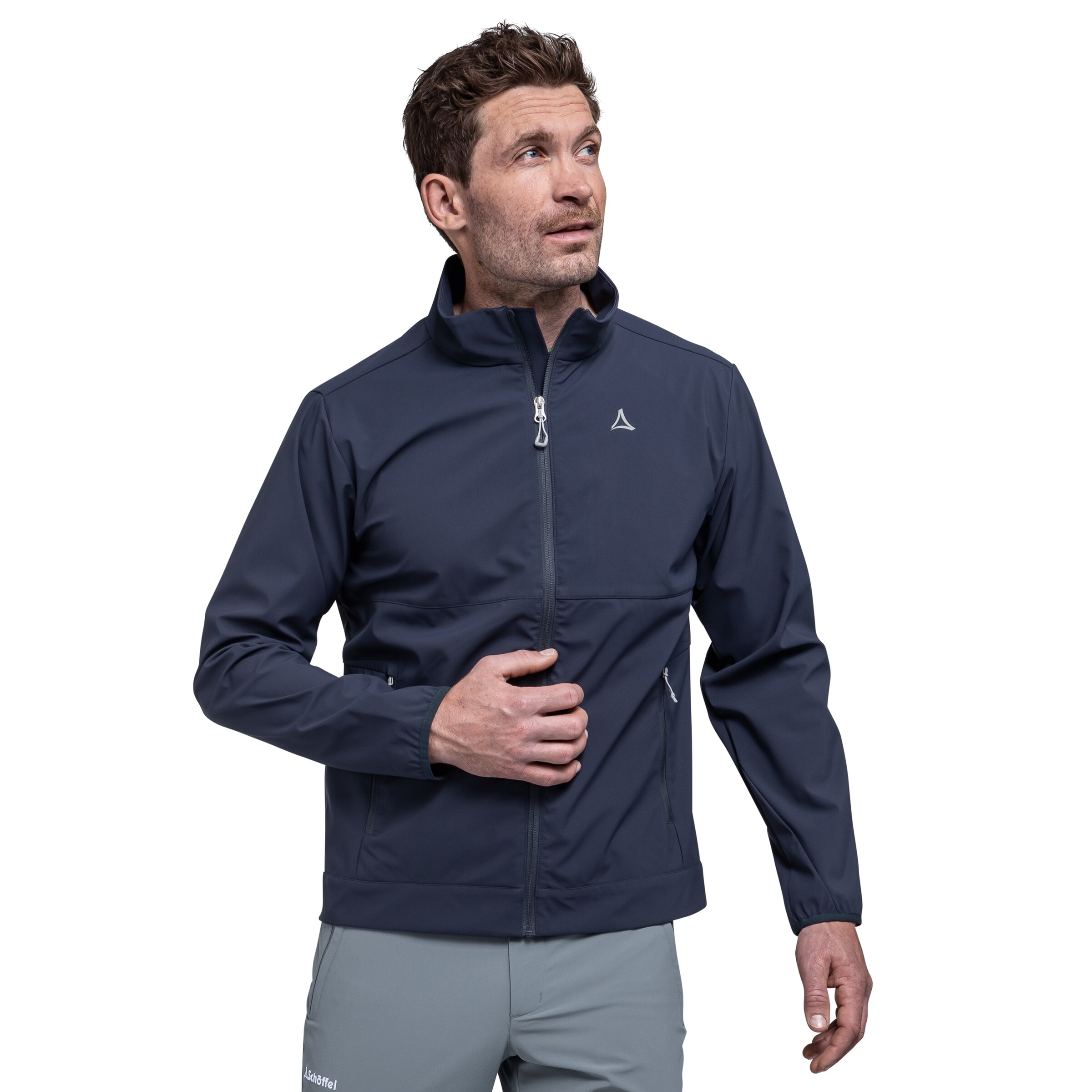 Veste outdoor Schöffel en bleu : devant