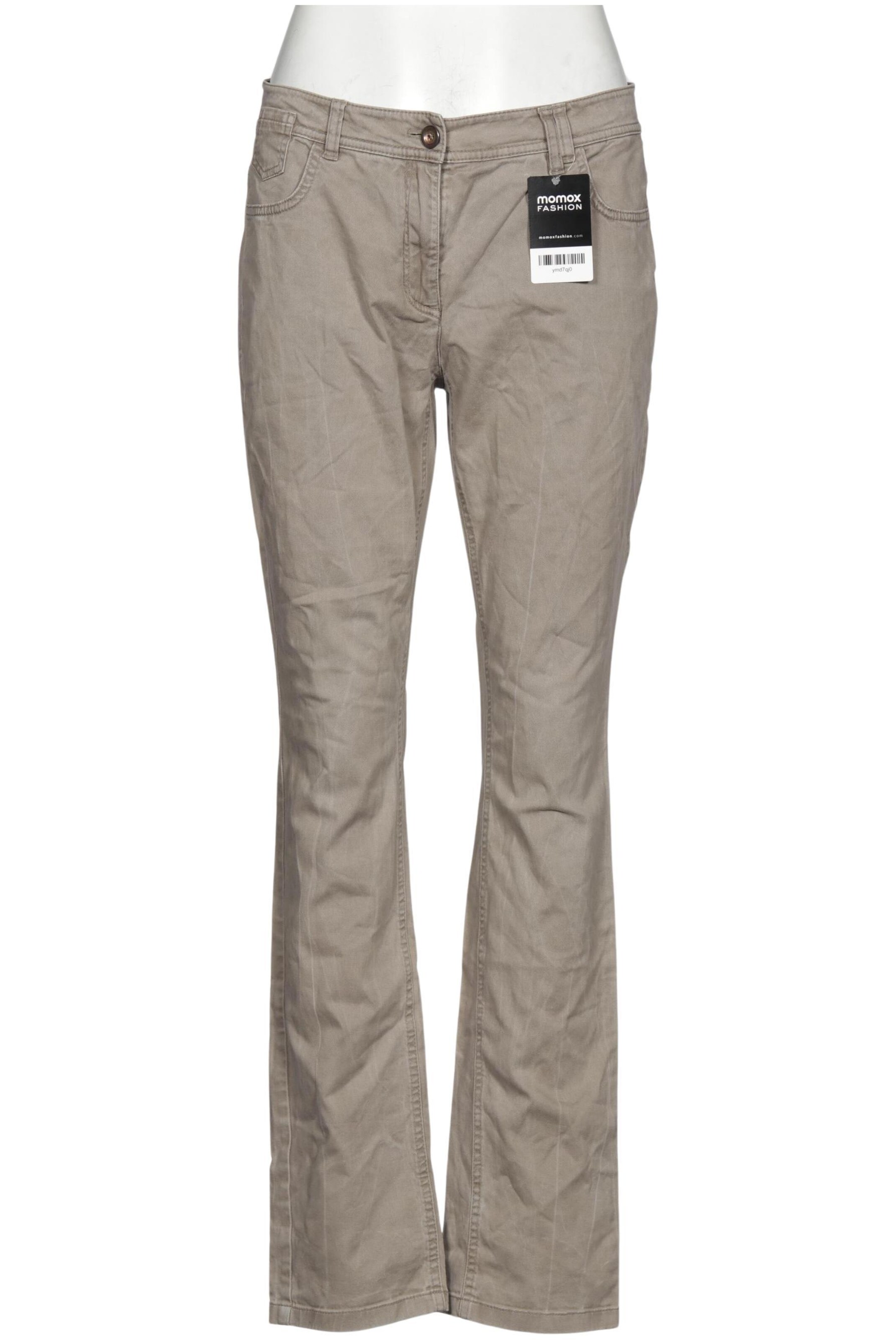 hessnatur Pants in L in Beige: front
