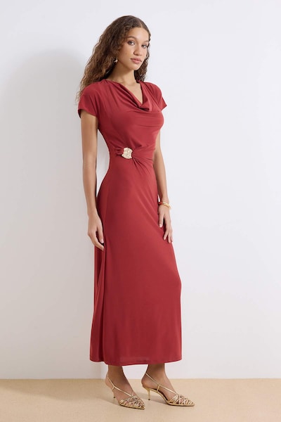 Trendyol Robe en 34 en rouge, Vue avec produit