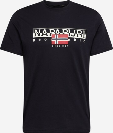 NAPAPIJRI Shirt 'S-AYLMER' in Black: front