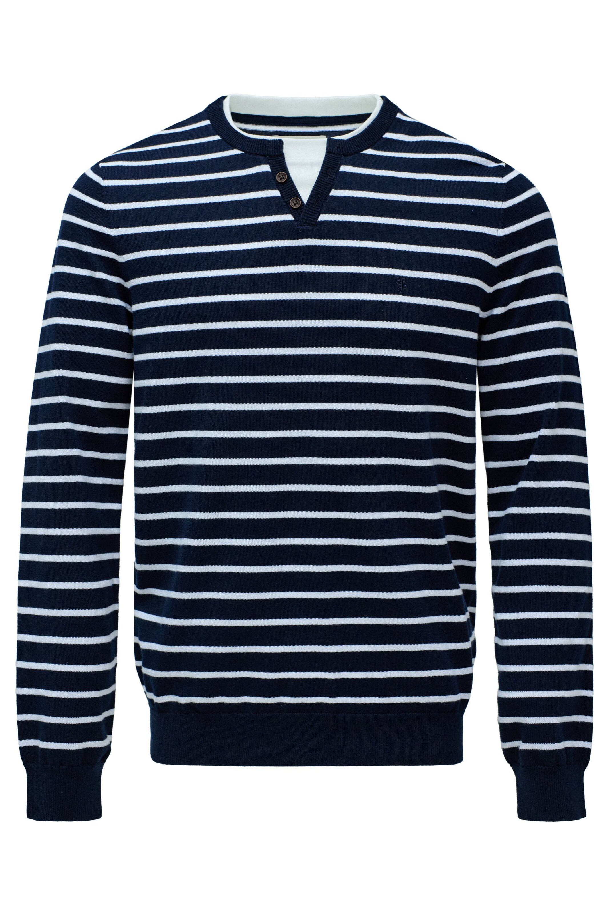 Salsa Jeans Langarm-shirts in Blau: Vorderseite