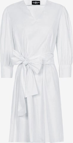 Jimmy Sanders Dress in White: front