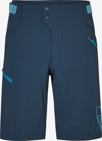 ZIENER Workout Pants 'NONUS X-Function' in Blue: front