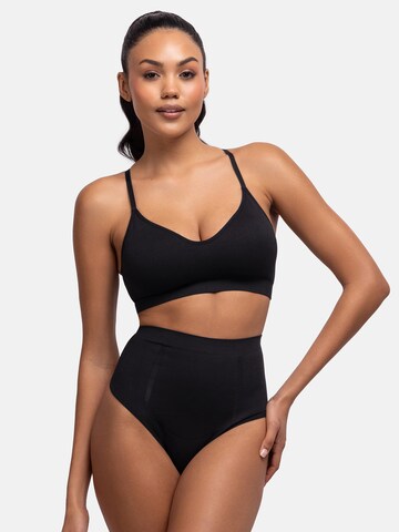 Tanga de la Dorina pe negru: față