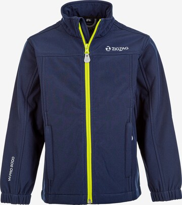 ZigZag Performance Jacket 'LEXON' in Blue: front