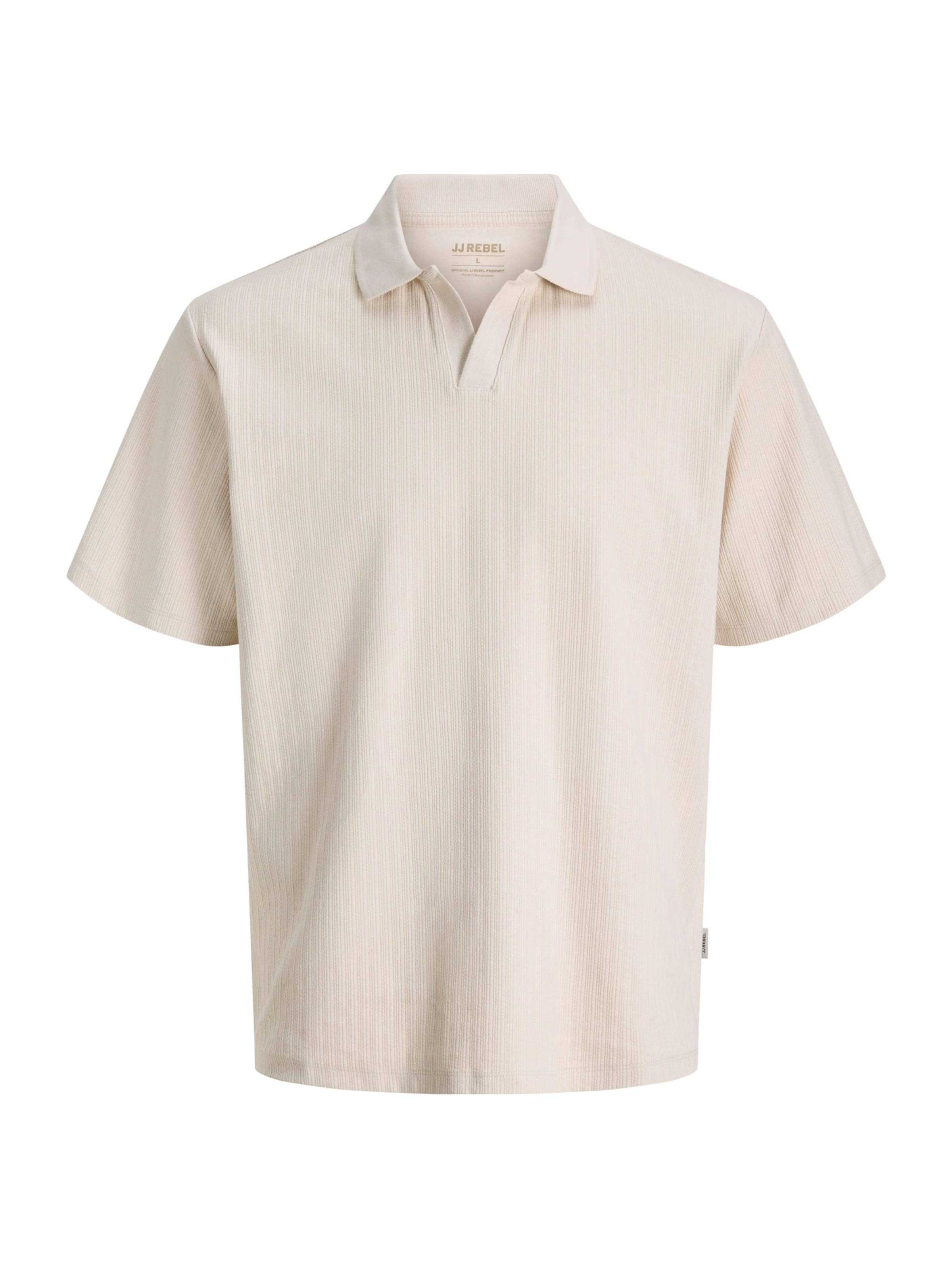 JJ Rebel Tričko 'JREBDENVER' – béžová: přední strana