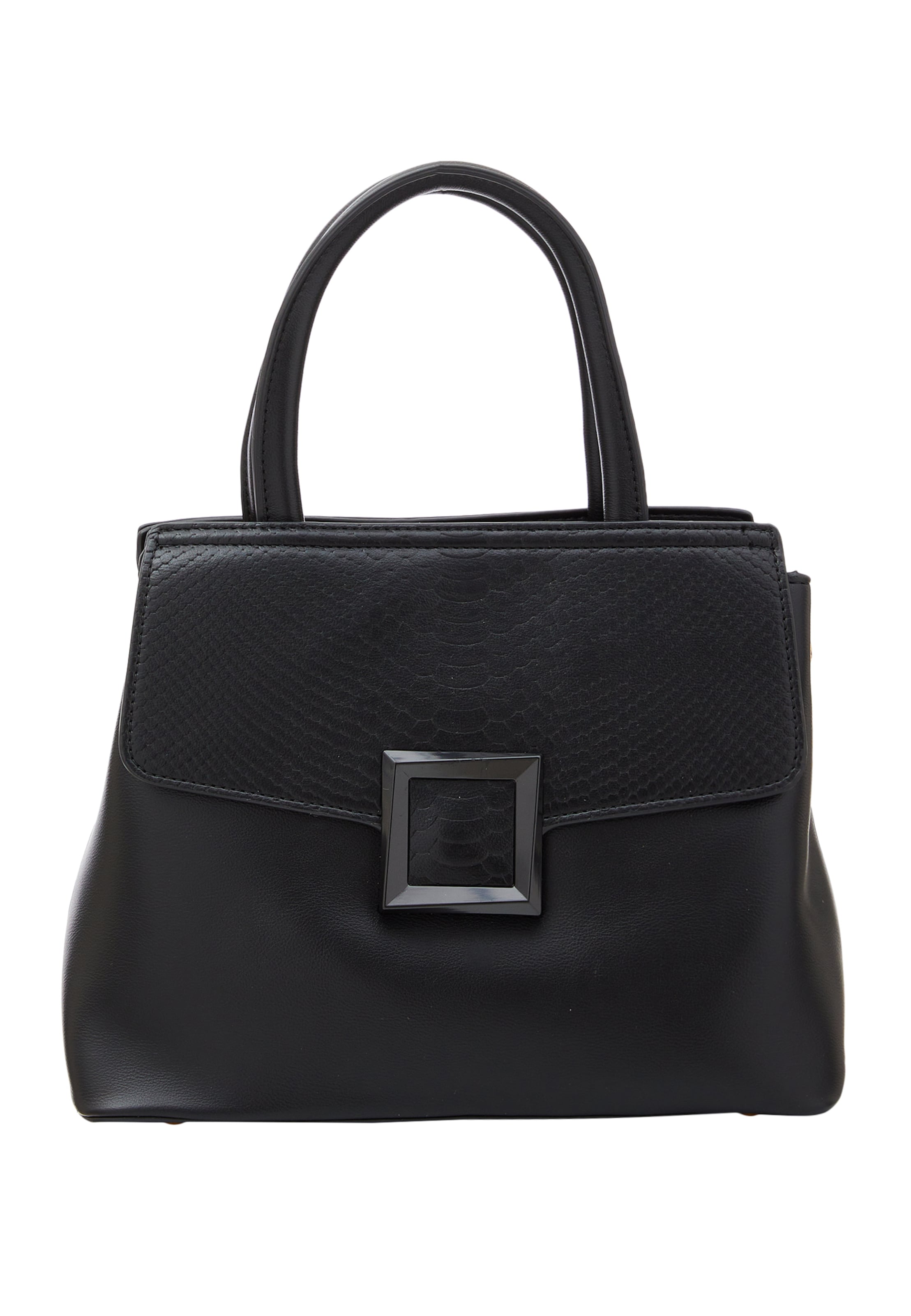 Usha Τσάντα χειρός σε μαύρο: μπροστά