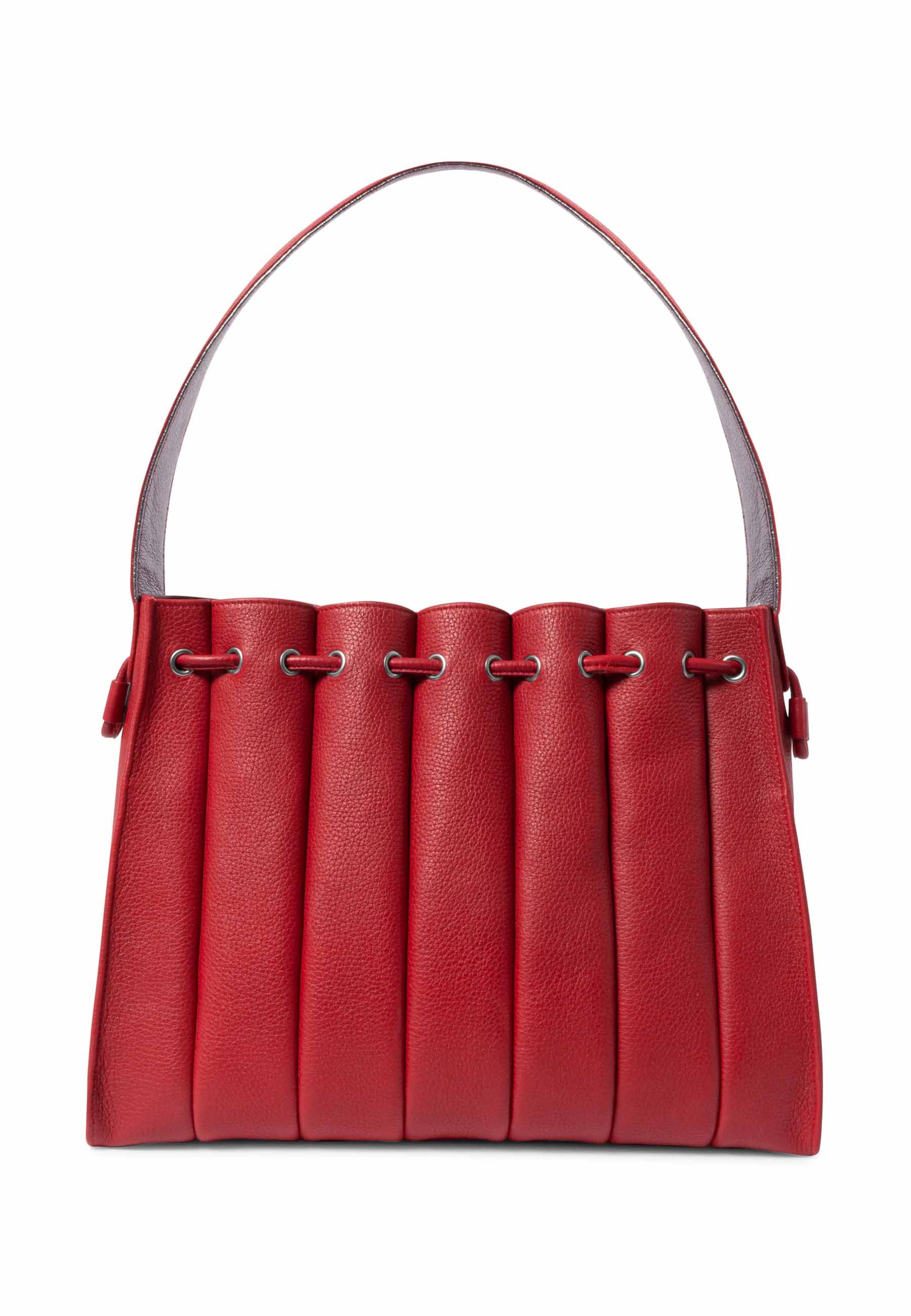 Gretchen Shoulder Bag 'Fan' in Red