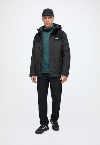 Veste outdoor 'JASPER PRO' JACK WOLFSKIN en noir