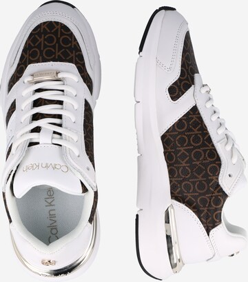 Sneaker low de la Calvin Klein pe alb