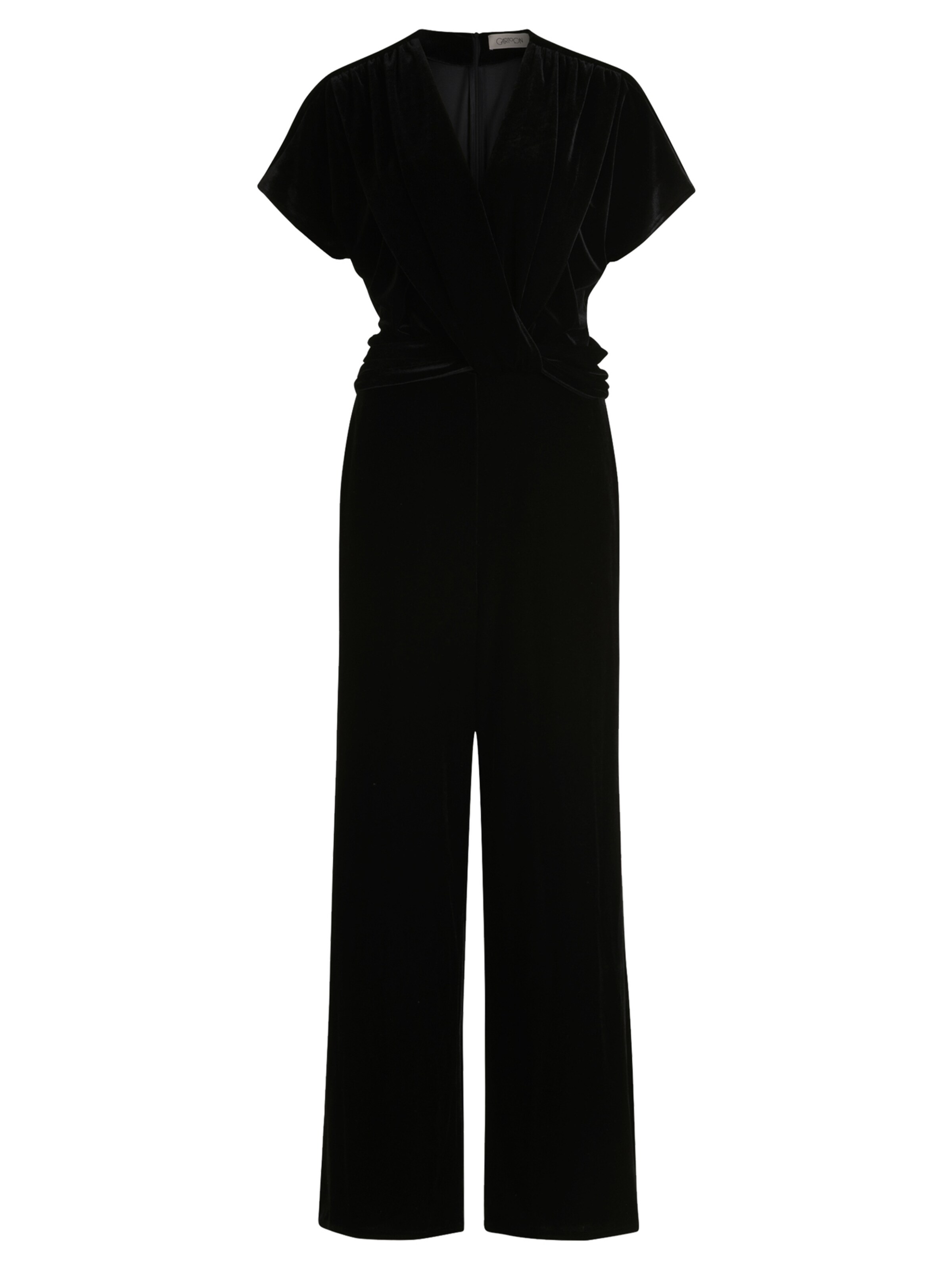 Tuta jumpsuit di Cartoon in nero: frontale