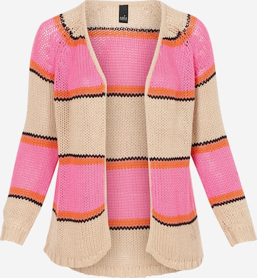 Cardigan 'Litzy' ADIA fashion en mélange de couleurs : devant