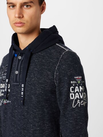 CAMP DAVID Pullover 'Ocean´s Seven II' i blå